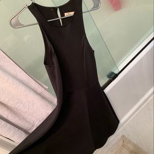 Hollister Black Skater Dress Size L